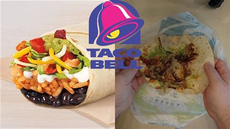 Taco Bell's (almost NEW) Fiesta Veggie Burrito Review | Taco Bell's ...