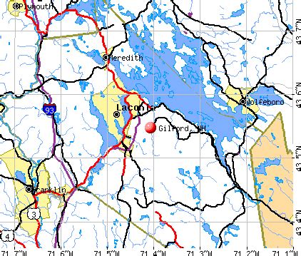 Gilford, New Hampshire (NH 03246) profile: population, maps, real ...