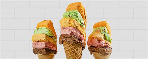 The Original Rainbow Cone Menu | Chicago Ice Cream + Dessert