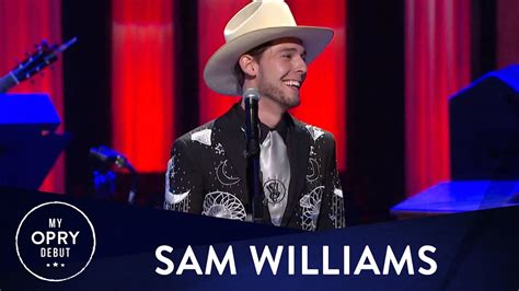 Sam Williams | My Opry Debut | Opry - YouTube