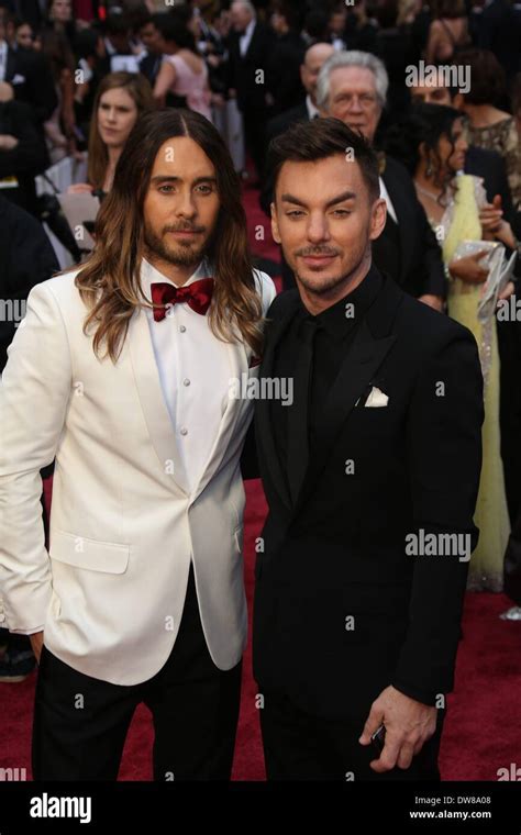 Actor Jared Leto (l) and his brother Shannon Leto attend the 86th ...