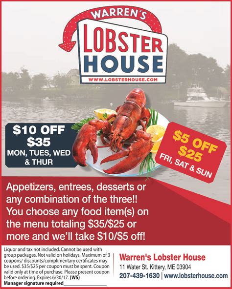 Warren's Lobster House | Seafood Restaurants in Kittery Maine