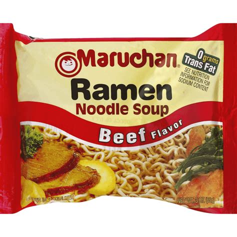 Maruchan® Beef Flavor Ramen Noodle Soup 3 oz. Bag | Casey's Foods