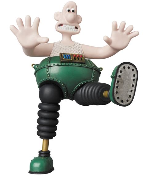 Ultra Detail Figure Aardman Animations #1: Wallace & Gromit Wallace w/ Techno Trousers - Tokyo ...