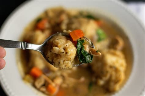 Chicken and Drop Dumplings Recipe - The Kitchen Wife