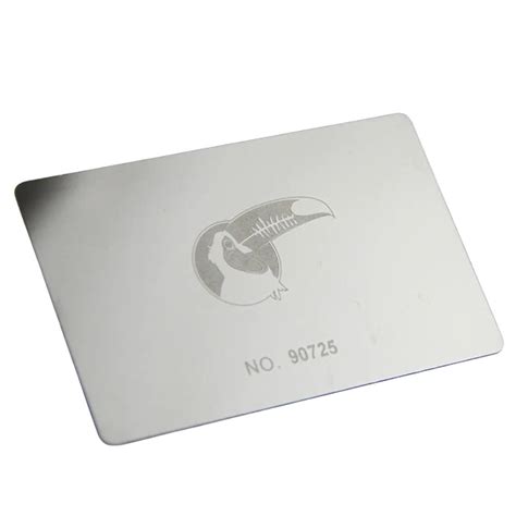 Metal Business Cards | Corporate Member Card | Custom Logo Engraved