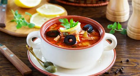 Get to know the variations of Solyanka, a thick and sour soup from Russia