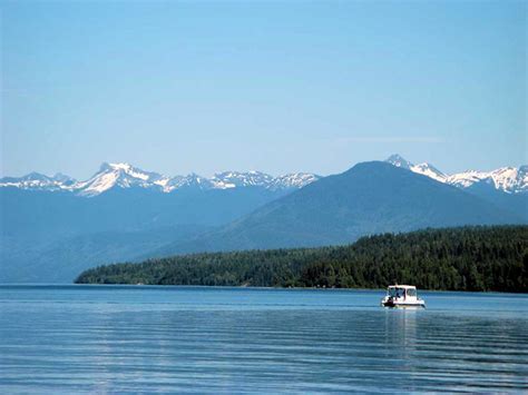 Quesnel Lake - Plato Island Resort and Marina, Quesnel Lake, BC