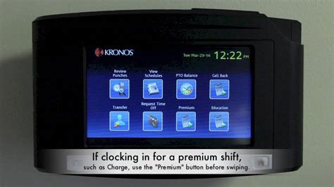 WRHS Employee Time Clock Tutorial - Kronos - YouTube