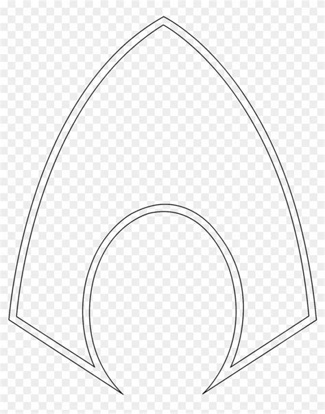 Aquaman Logo Coloring Pages