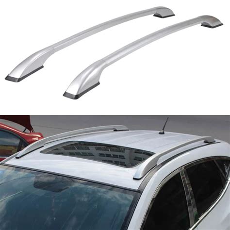 Universal Car Styling Auto Roof Racks Side Rails Bars Baggage Holder Luggage Carrier Aluminum ...