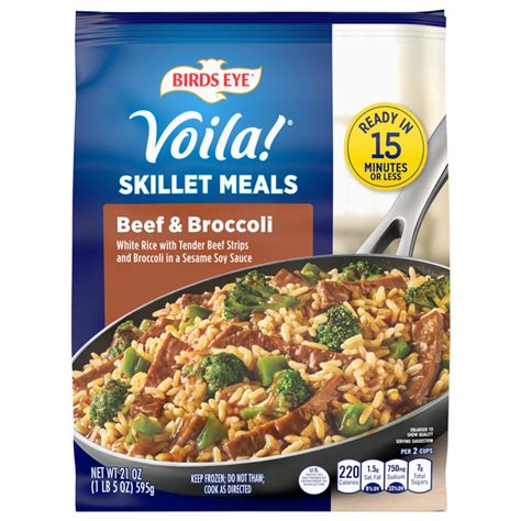 Save on Birds Eye Voila! Skillet Meals Beef & Broccoli Order Online Delivery | Stop & Shop