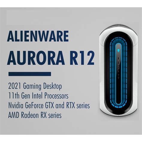 Dell Alienware Aurora R12 Gaming Desktop PC Intel i7 11th Gen, i5 ...