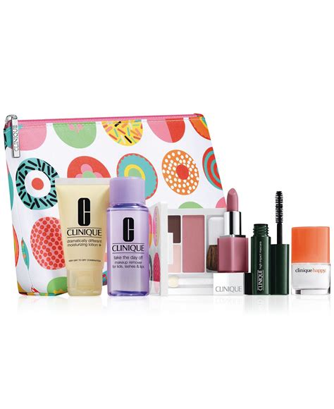 Choose your FREE 7-Pc. gift with any $27 Clinique purchase (A $70 Value ...