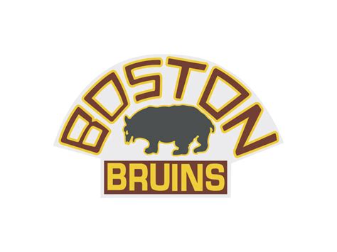 Boston Bruins Logo PNG Transparent Logo - Freepngdesign.com