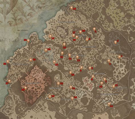 Dry Steppes Altar of Lilith Locations - Diablo 4 Guide - IGN