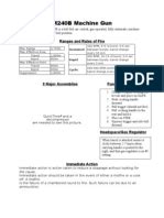 M240 - Machine Gun Manual - TM 9-1005-313-10 | Cartridge (Firearms ...