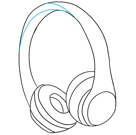 How to Draw Headphones - Really Easy Drawing Tutorial