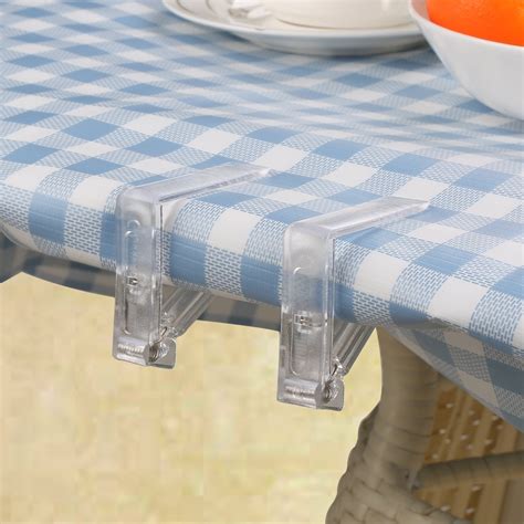 8 x Drawing Board Clips Nickel Plated Steel Table Cloth Holders Upto ...