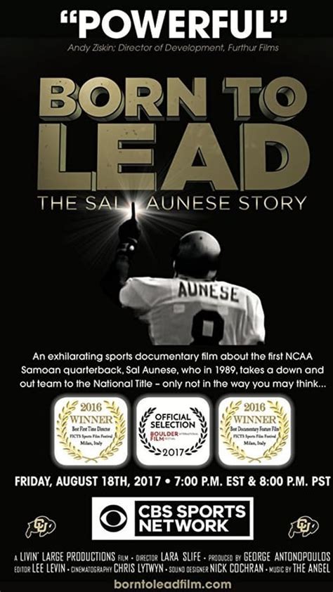 🎬 Born to Lead: The Sal Aunese Story Full Movie Watch Online Free ...