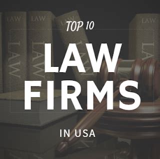 Top 10 Law Firms Companies In USA | Top 10 Companies In USA For ...