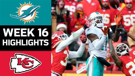 Dolphins vs. Chiefs | NFL Week 16 Game Highlights - YouTube