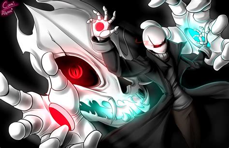 Gaster's new Special Attack 'Duality' - Collab by CamilaAnims on DeviantArt