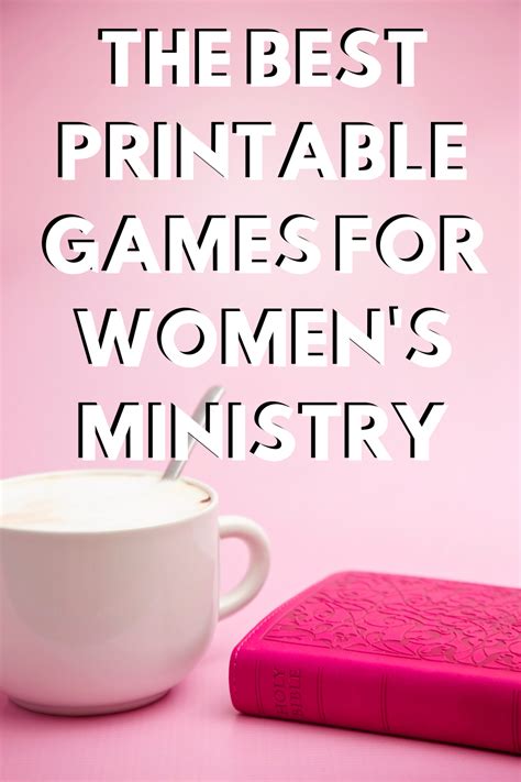 The Best Printable Games for Women's Ministry - Fun Party Pop