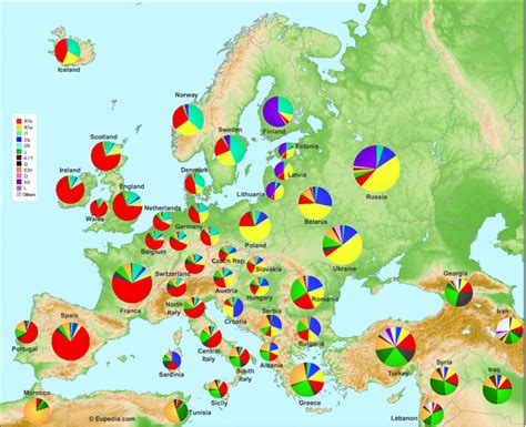 Genetic Maps Of Europe