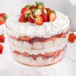 Strawberry Shortcake Trifle - Princess Pinky Girl
