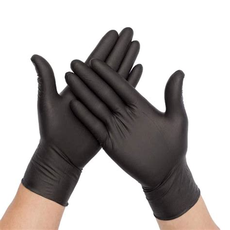 Nitrile Gloves - Black | Surgical Supplies