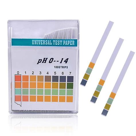 Sanfiyya 80 Strips Full pH 1-14 Test Indicator Litmus Paper 1-14 ...