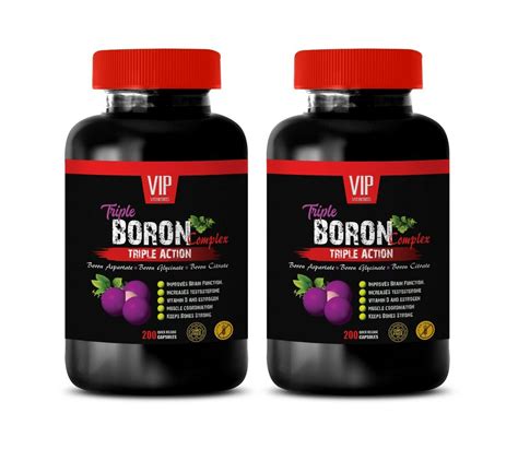 bone and joint health supplements for men - BORON COMPLEX - boron element 2B - Vitamins ...