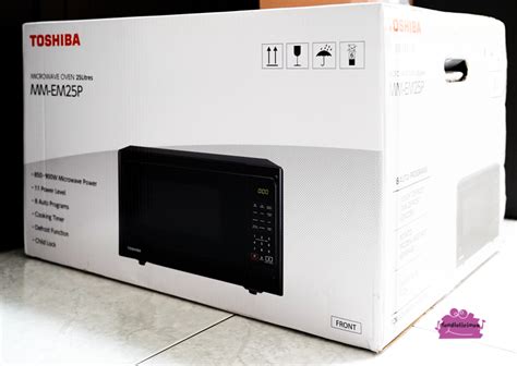 Toshiba Microwave MM-EM25P with Defrost, Auto Cook & Memory functions for various recipes | oo ...