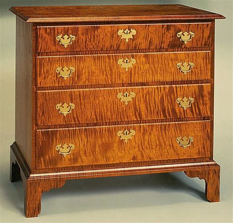 Tiger maple | Reproduction furniture, Colonial furniture, Unfinished wood dresser