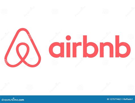 Airbnb Logo editorial photography. Illustration of breakfast - 127577462