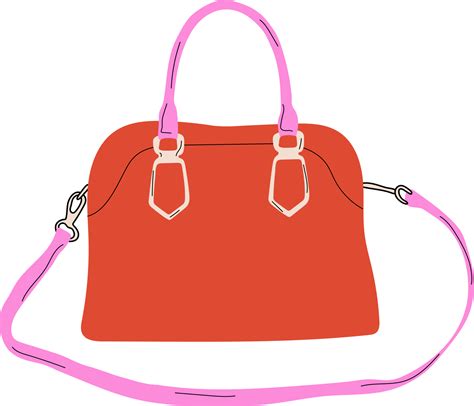 Free Women fashion bag. Lady accessories png flat illustration 14322352 PNG with Transparent ...