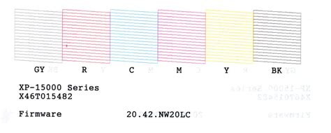 Epson XP-15000 deflected gray nozzle check: causing microbanding in ABW prints ...