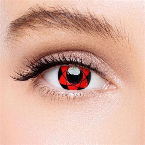 KateEye® Sharingan Sasuke Naruto Colored Contact Lenses