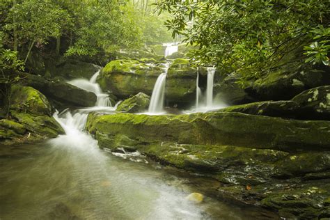 usa, Parks, Waterfalls, Stones, Moss, Great, Smoky, Mountains, National, Park, Nature Wallpapers ...