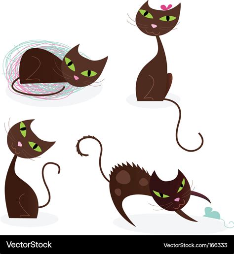 Cat logo Royalty Free Vector Image - VectorStock