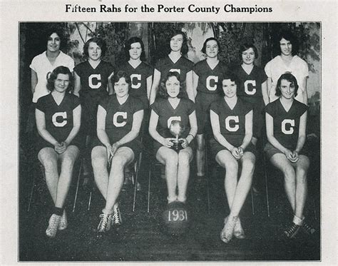 Women's Basketball Team, Crisman High School, 1931 - Crism… | Flickr