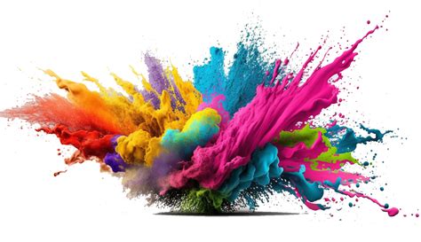 holi powder splash colorful ,colorful powder explosion effect on ...