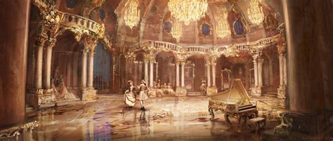 Ballroom by Karlsimon - concept art and illustration (https://www.artstation.com/artist ...