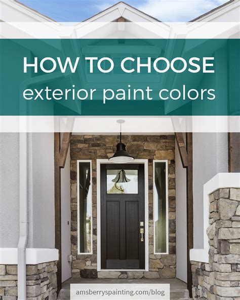 How to Choose Exterior Paint Colors for Your Home | Exterior house ...