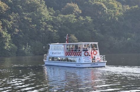 Large Tour Boat on Trip Along Norfolk Broads Editorial Stock Photo ...