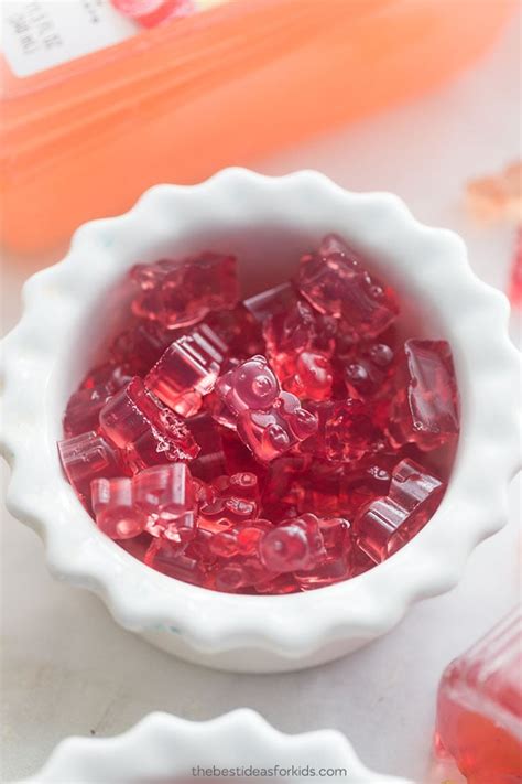 Homemade Gummy Bear Recipe - The Best Ideas for Kids