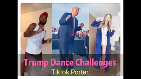 Trump Dance Challenges / Tiktok Compilation --- Tiktok Porter - YouTube