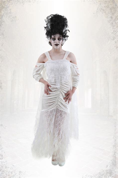 DIY Bride of Frankenstein Costume and Makeup - HalloweenCostumes.com Blog