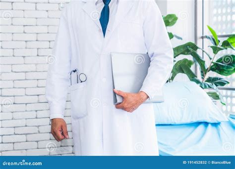 Doctor in Professional Uniform Working at Hospital Stock Photo - Image ...